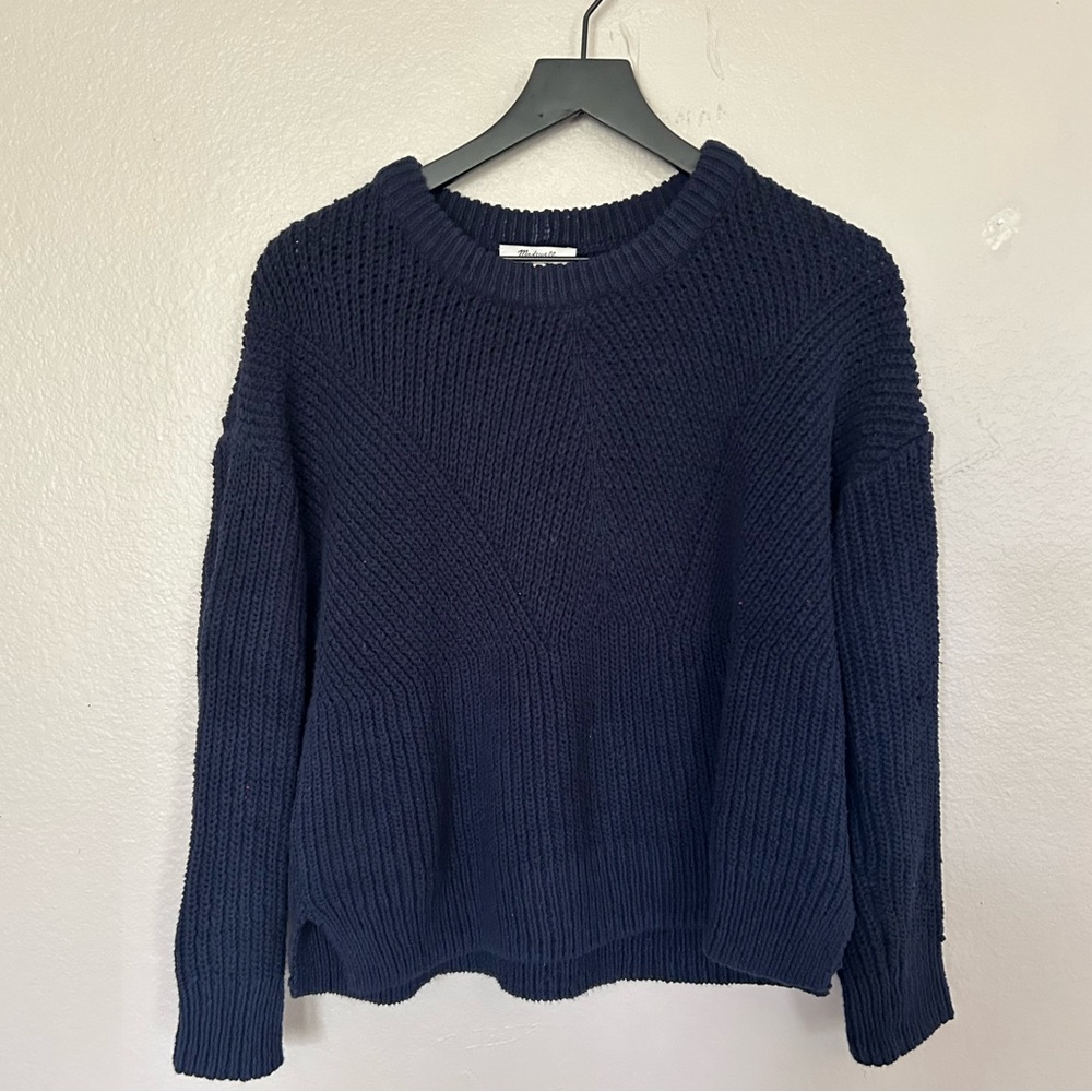 Navy Madewell Sweater, Size Small